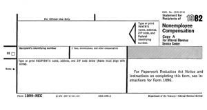 Memo For 1099 Nec Replaces 1099 Misc For Nec Non Employee Compensation Chris Whalen Cpa